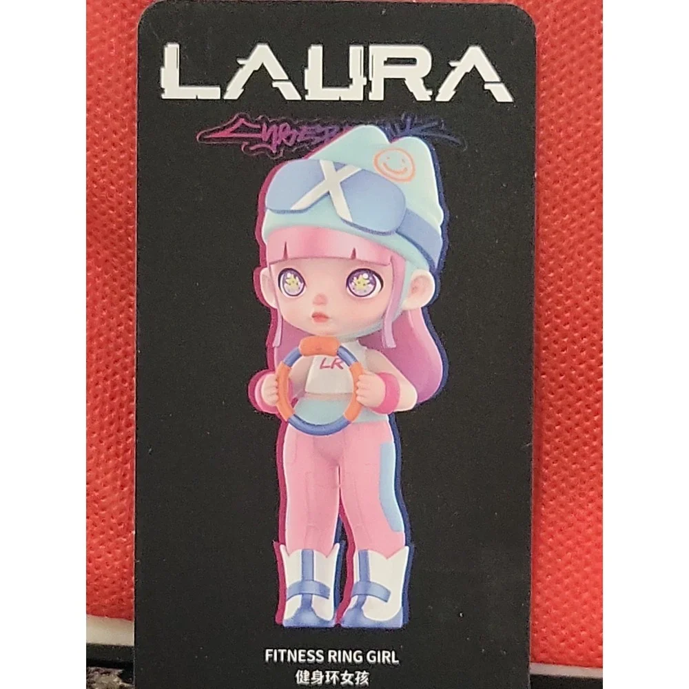 ToyCity LAURA Cyberpunk Fitness Ring Girl Figure Confirmed Box Card Sealed Bag